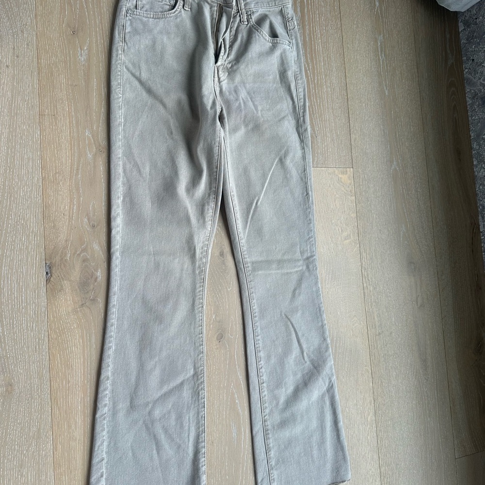 MOTHER Light Beige bootcut Pants